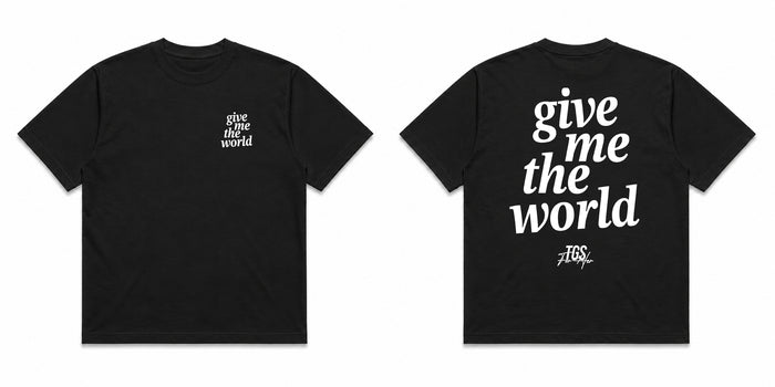 Give Me the World Tee — alternate view