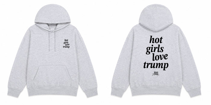 Hot Girls love Trump Hoodie — alternate view