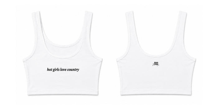Hot Girls Love Country Tank Top — alternate view