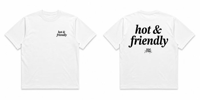 Hot & Friendly Tee — alternate view